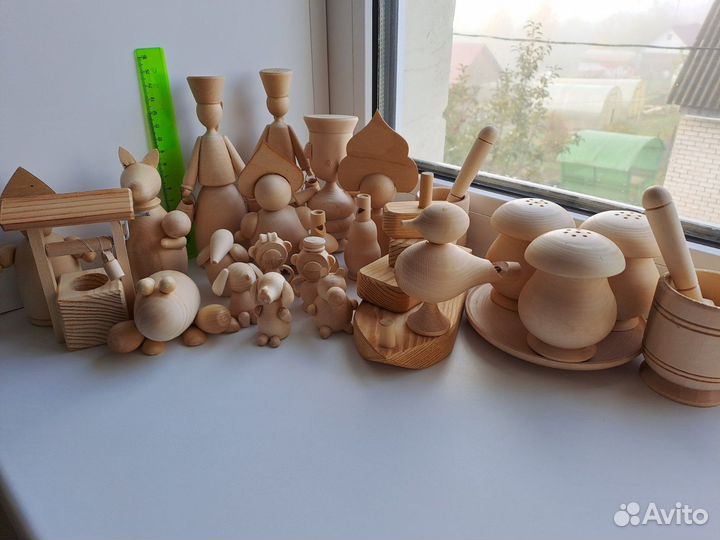 Деревянные заготовки под роспись