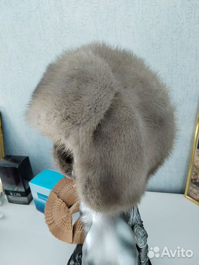 Шапка норковая женская бу