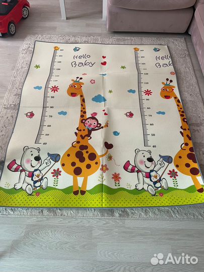 Детский развивающий коврик, размер 150 на 180