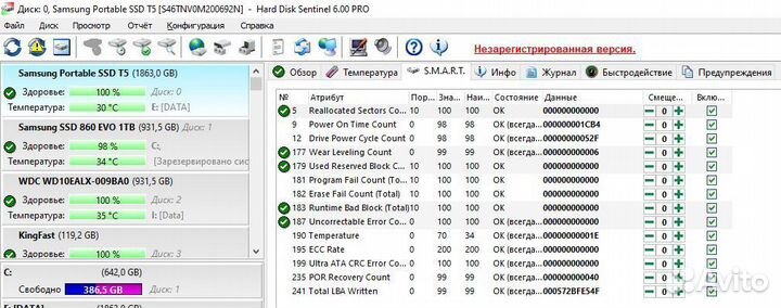Samsung T5 2тб - надежность и скорость