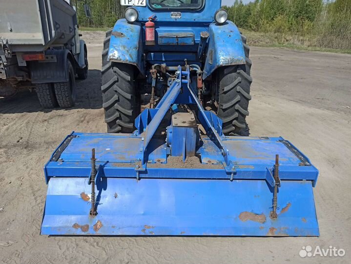 Вспашка фрезой и плугом