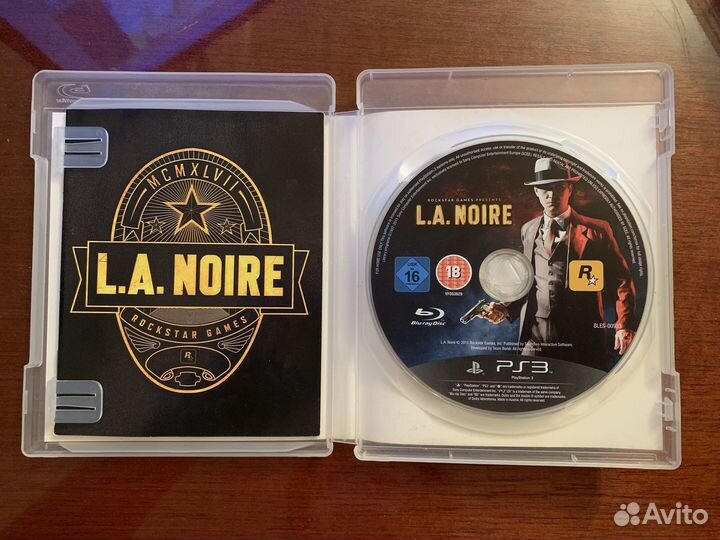 Игра/диск L.A. Noir на PS3