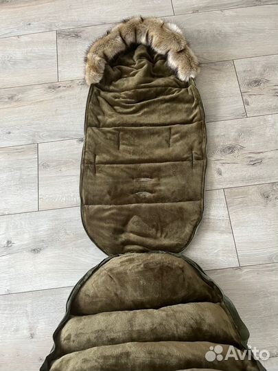 Зимний конверт в коляску