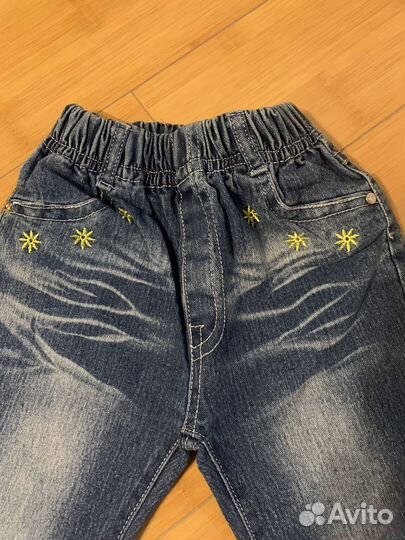 Джинсы для девочки 4-5 лет