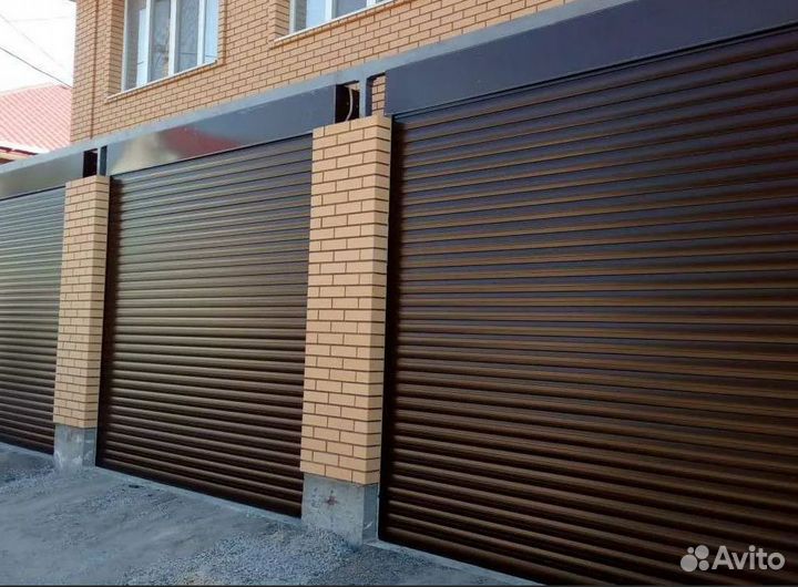 Рулонные ворота уличные ворота