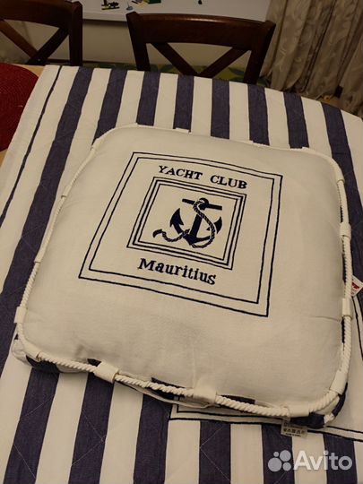 Hoff новый комплект покрывало+подушка Yacht Club