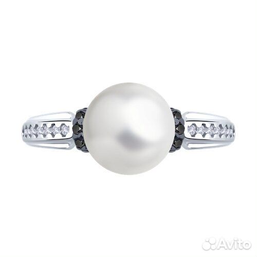 Кольцо sokolov из серебра, 94014414, р.18,5