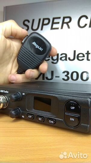 Megajet MJ-300 Turbo рация дальнобойщиков