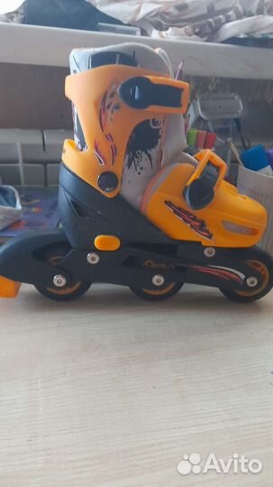 Роликовые коньки детские раздвижные