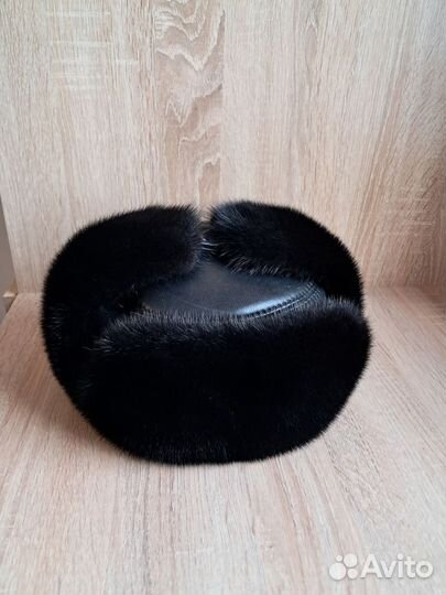 Норковая шапка мужская размер 58-61