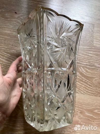 Ваза хрустальная настоящая