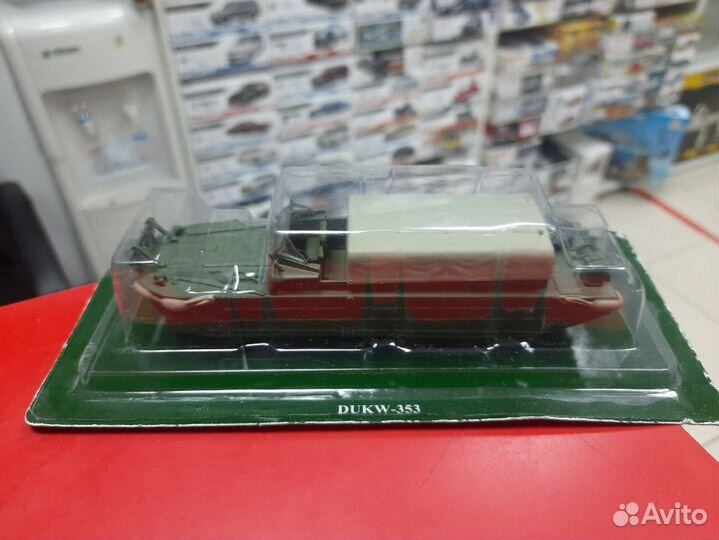 Русские танки №65 dukw-353 1:72 Hachette