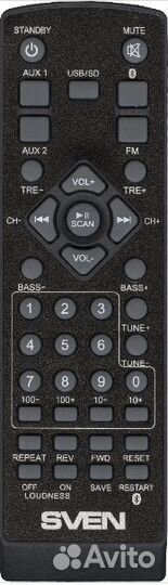 Пульт заменяющий Sven MC-10, MC-20