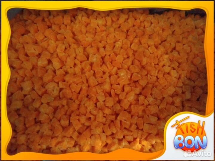 Тыква мороженая кубик