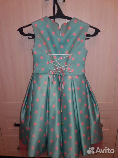 Платье выпускное в стиле ретро