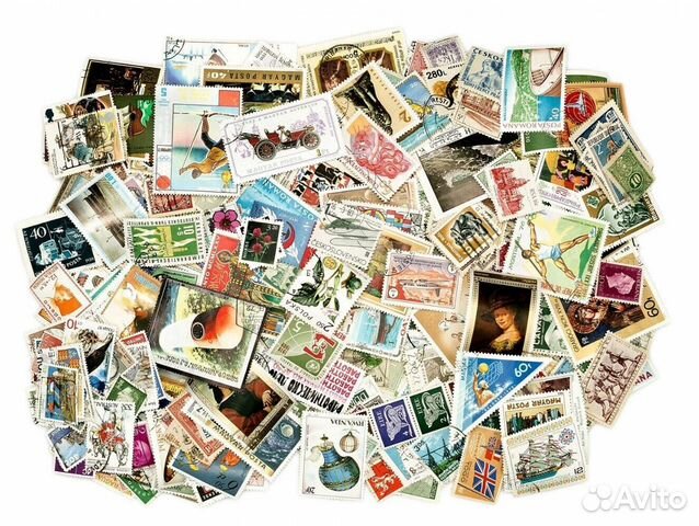 Одна тысяча 1000 Почтовых марок мира объявление продам