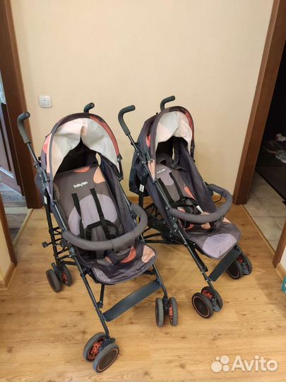 Прогулочная коляска трость babyton ellipse