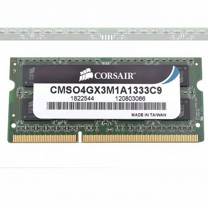 [CMSO4GX3M1A1333C9] Оперативная Память Corsair 4gb Cmso4gx3m1a1333c9