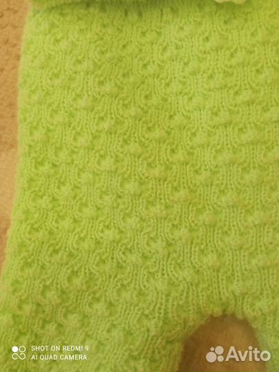 Костюм вязаный детский