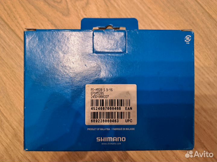 Педали shimano PD-M520