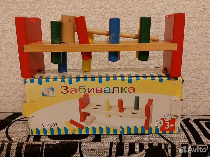 Развивающие деревянные игрушки