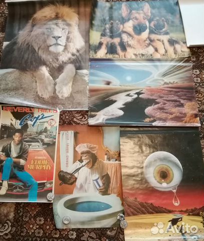 Плакаты постеры зарубежные 80 е года