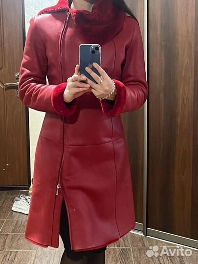 Дубленка натуральная женская 46 48