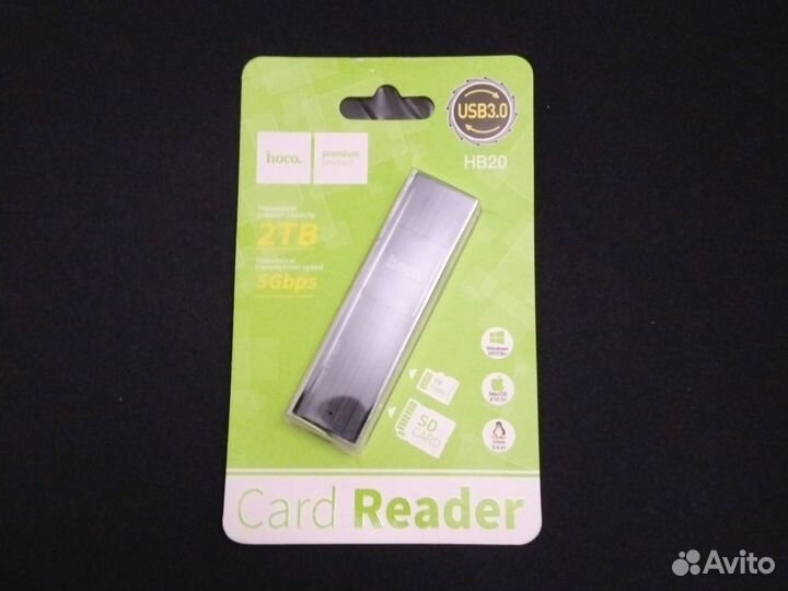 SD Ридер Hoco HB20 USB 3.0