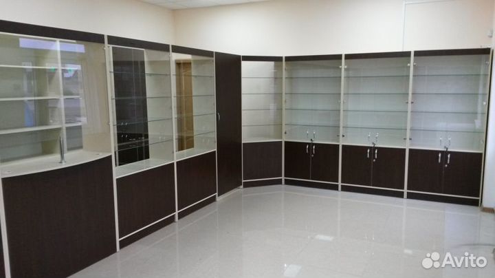 Витрины и прилавки для магазина (только под заказ)