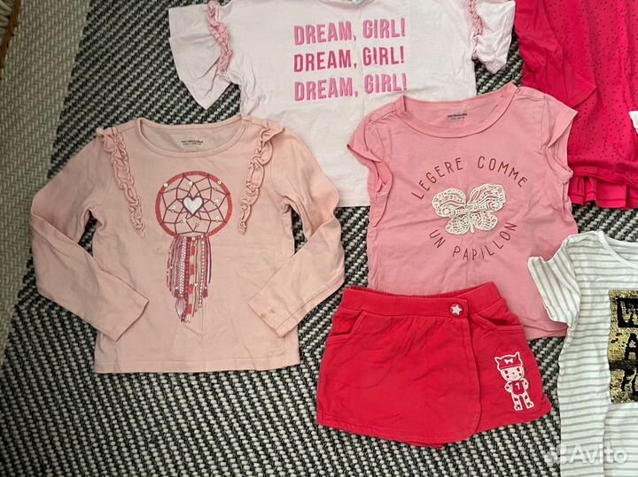 Пакет вещей капсула на девочку 110 см