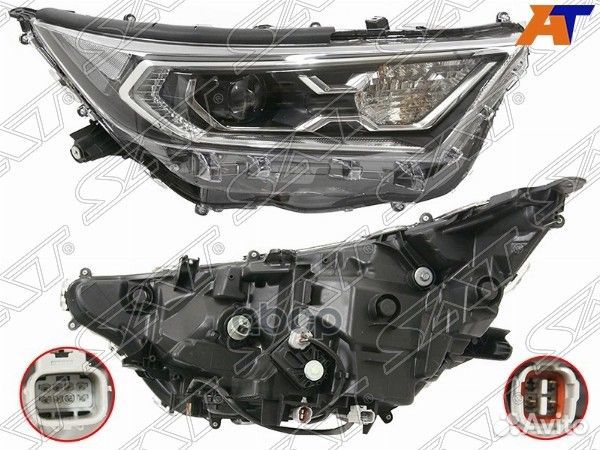 Фара toyota RAV4 19 RH LED ST1121150rmldem2 Sat