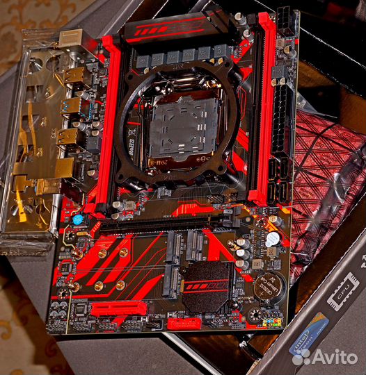 Проф. плата Atermiter x99 qd4 2011-3 Трейдин