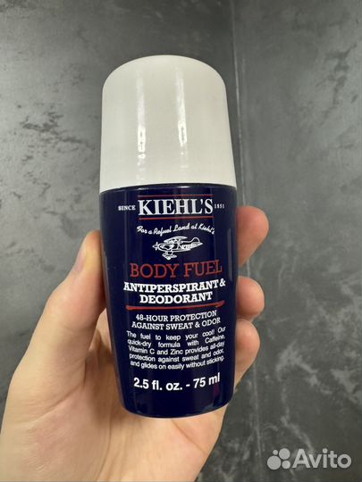 Kiehls дезодорант body fuel 75мл