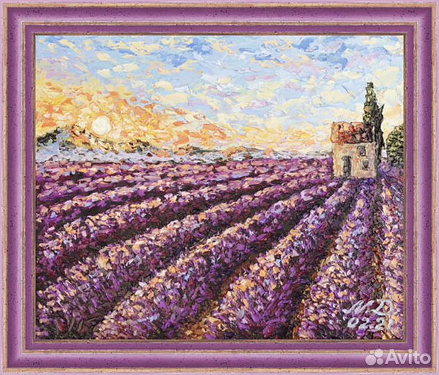 Картина маслом Прованс 