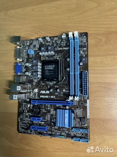 Материнская плата asus P8H61-MX LGA 1155