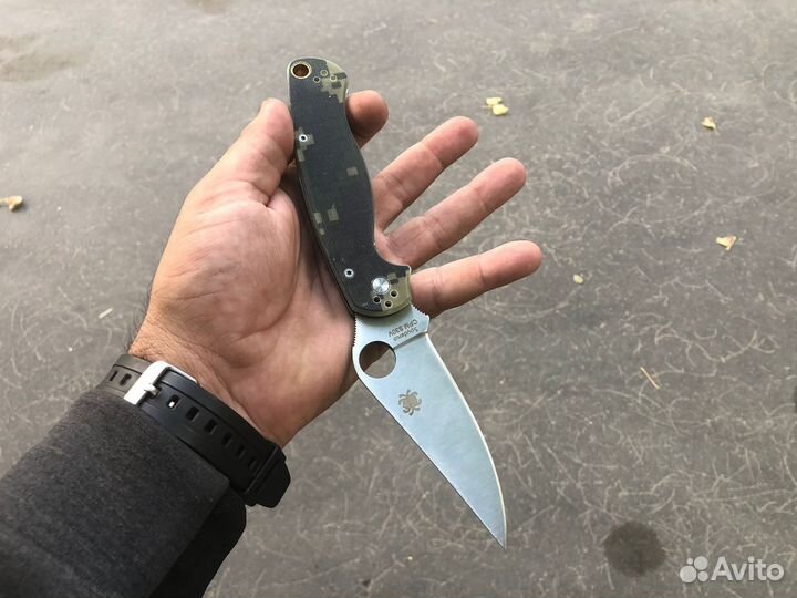 Spyderco Millitary камуфляж