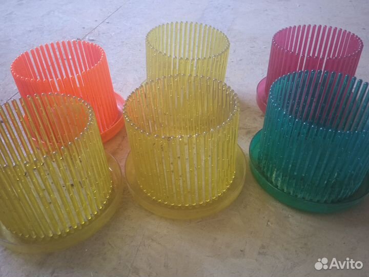 Цветочные горшки бу для орхидей