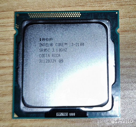 Процессор intel core i3 2100