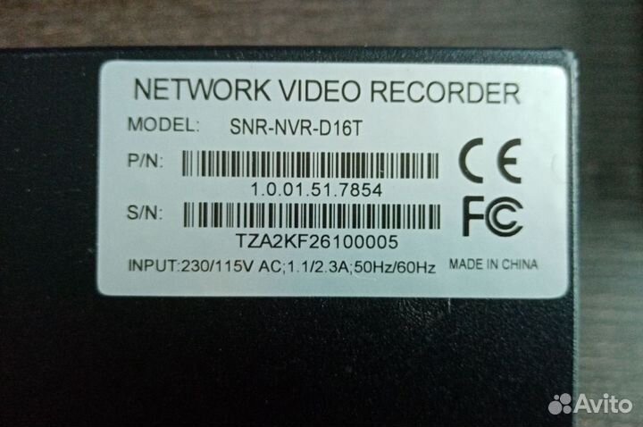 Ip Видеорегистратор snr nvr d16t