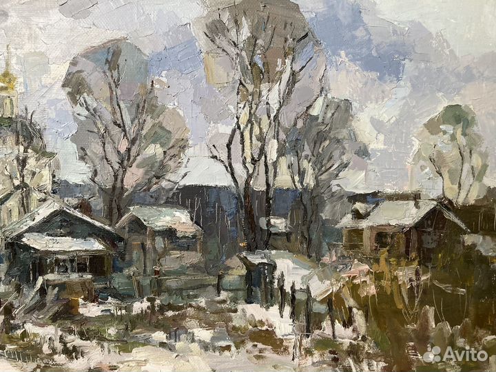 Картина маслом пейзаж