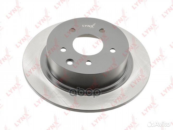 Диск тормозной nissan juke 10/qashqai 07- задн