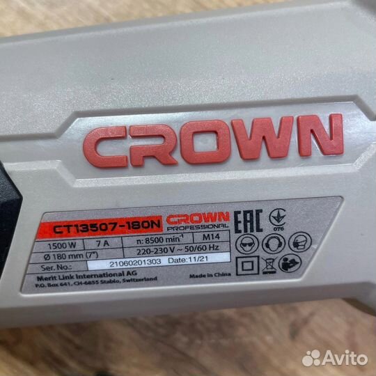 Ушм crown CT13603-180N