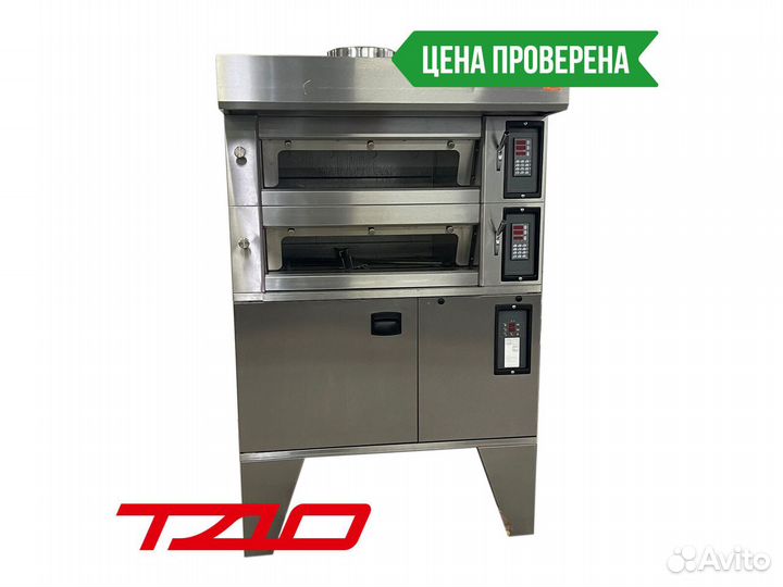 Печь подовая Bassanina FM 2T 4060 Н180мм 2 секции