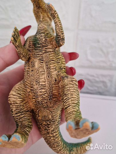 Паразауролоф коллекционная фигурка U.K.R.D 1991 г