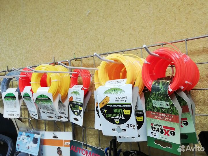 Леска для электро- и бензокос от 1,3мм до 4мм