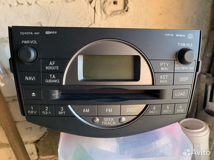 Мультимедийная система штатная для тоета рав 4