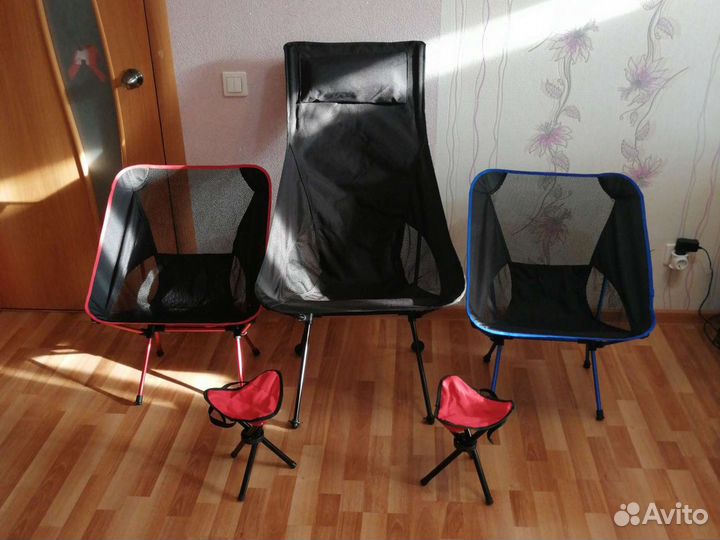 Кресло складное раскладное для туризма и рыбалки