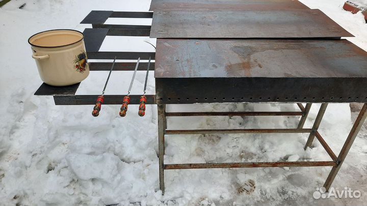 Мангал большой 125 см