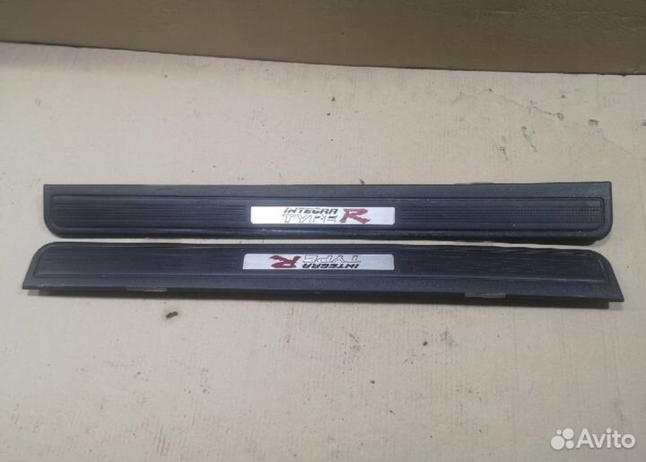 Накладки на порог honda integra dc5 type r
