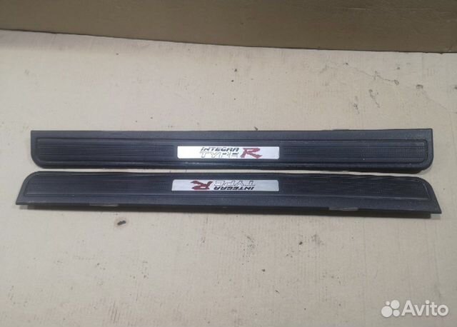 Накладки на порог honda integra dc5 type r